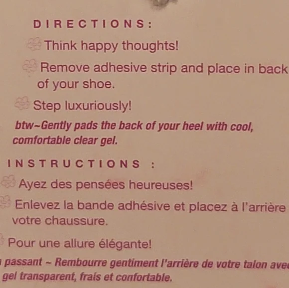 Apara gel heel liners - 2 pairs - Picture 4 of 4